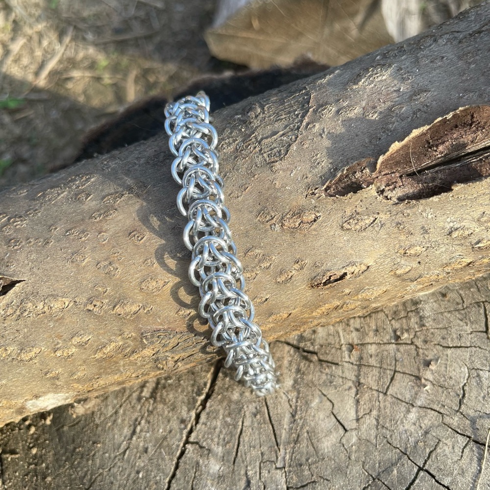 Chain maille bracelet
